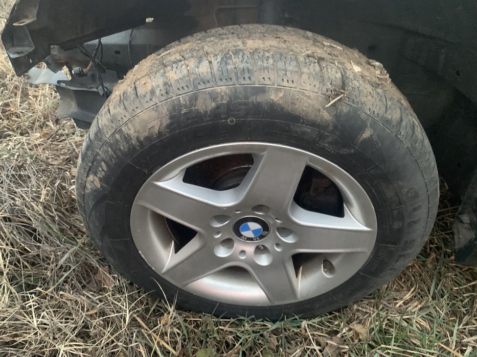 Jante roti bmw e46 196 65 15 cauciucuri iarna