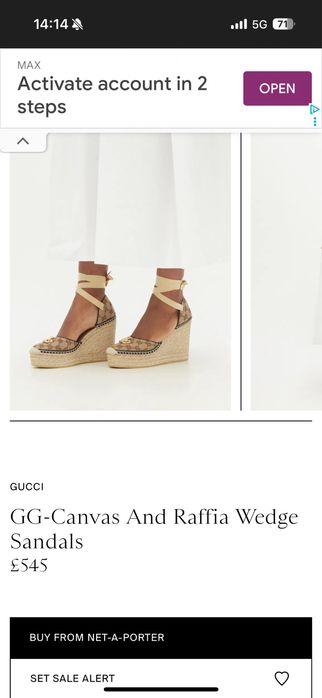 Sandale Gucci 100% Originale !!!