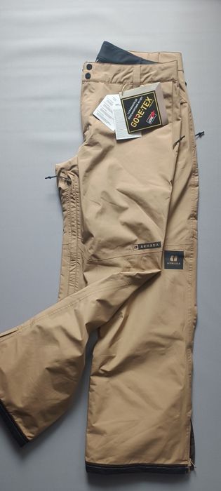 Armada Atlantis 2L Gore-Tex Khaki pantaloni ski, mas.L