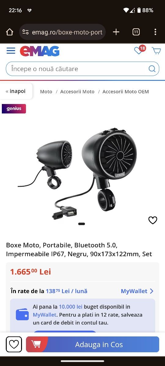Lexin Q3 boxe motocicletă noi