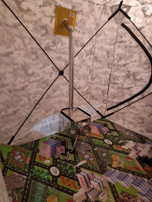 Продам палатку и печку