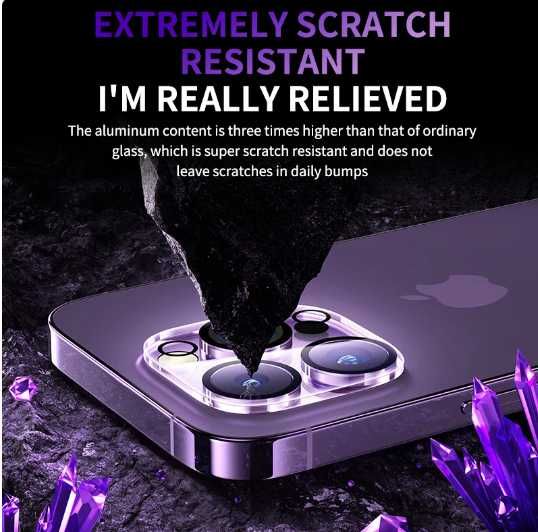 Folie iPhone 15/14/13/12/Pro Max /Pro  Camera foto Montaj Gratuit