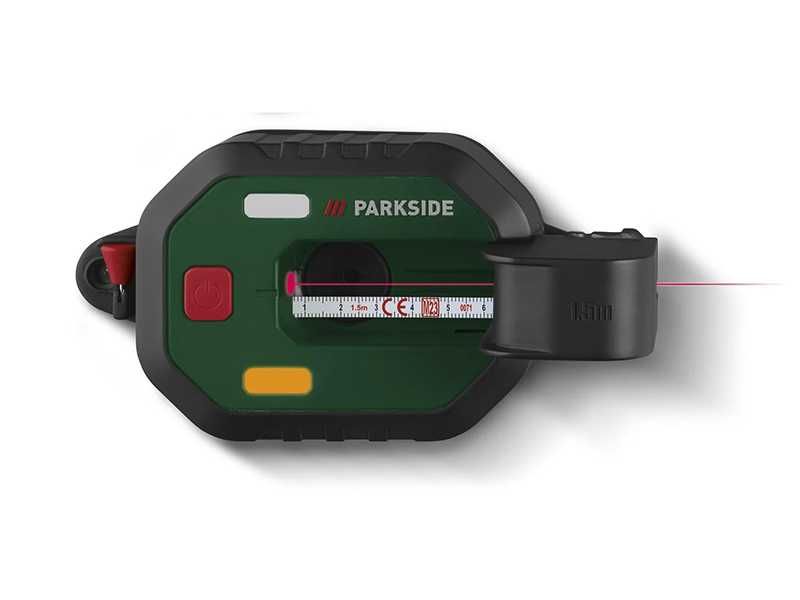 НОВИ! Лазерен нивелир Parkside с ролетка