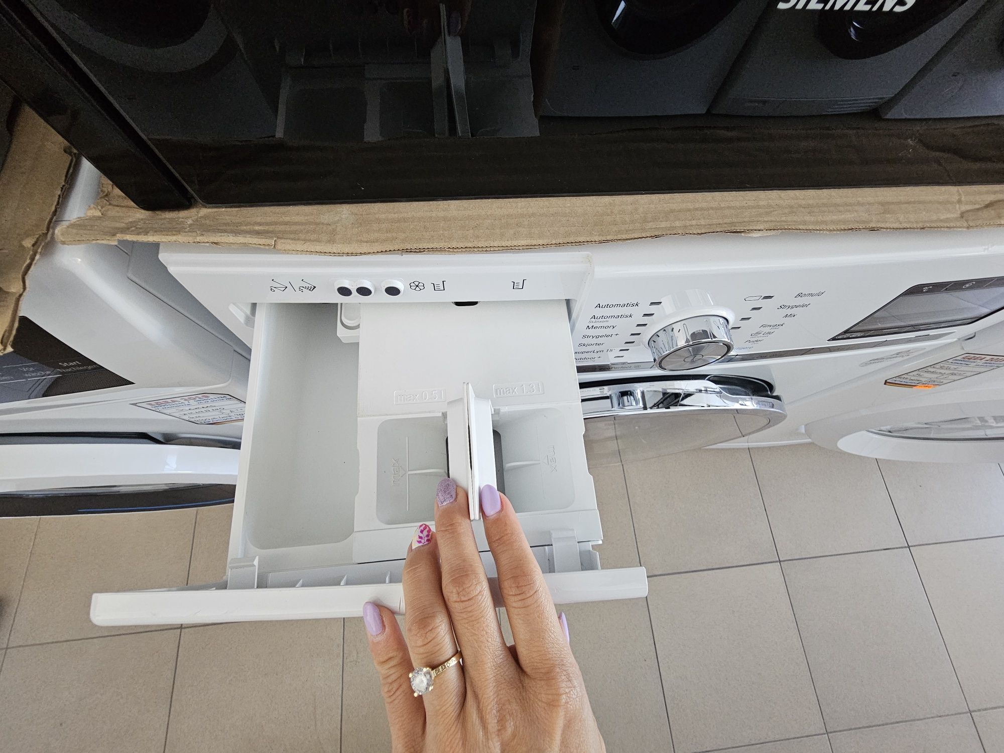 Пералня Siemens iQ800 i-Dos
