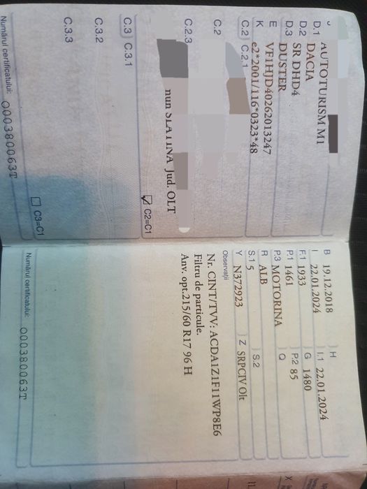 Dacia Duster 4x4 diesel