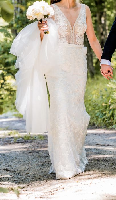 Vând rochie de mireasa 2 in 1