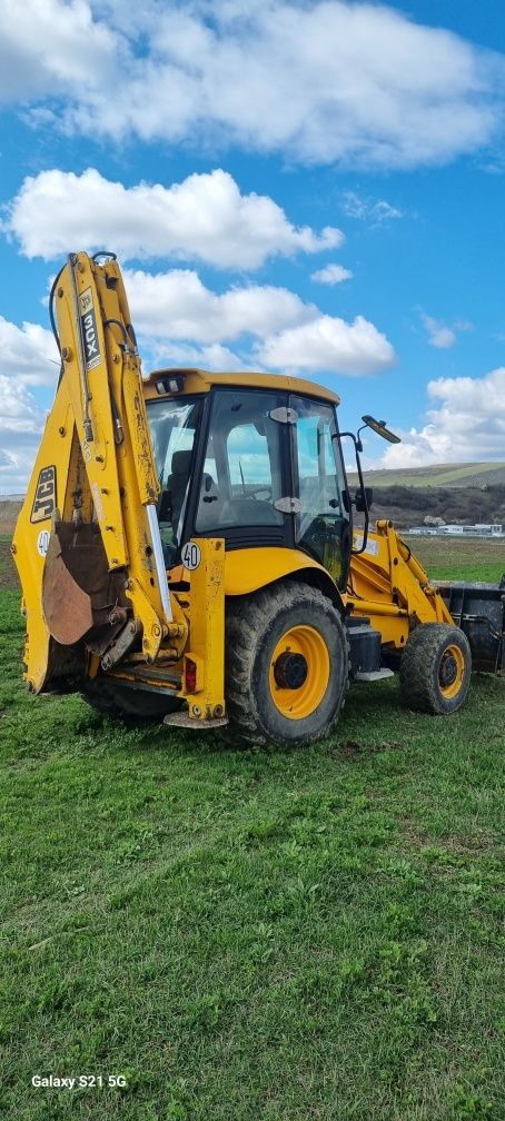 Buldoexcavator JCB, an 2007  Aer condiționat