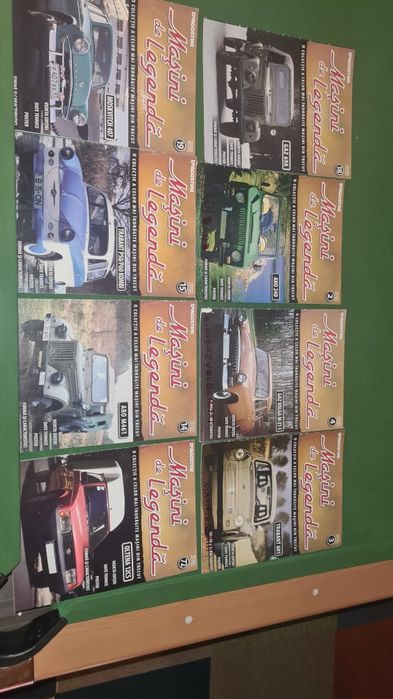 Biblioraft+Reviste Colectie "Masini De Legenda"+ alte colectii