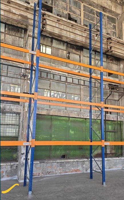Rafturi metalice depozitare paleti industriale 578