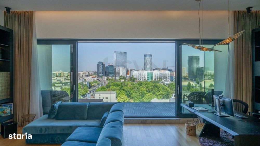 Penthouse pe un nivel complet I panorama 360 I Herastrau.