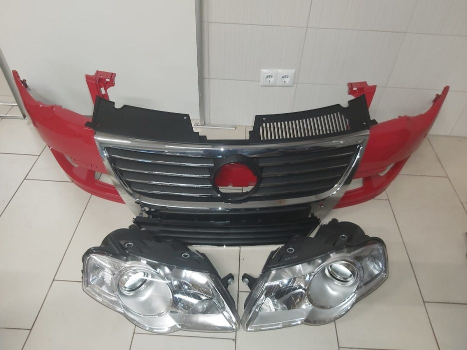 Pachet Fata Completa Cu Bara VW Passat B6 Vopsita Albastru (LY3D)