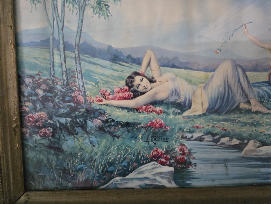 Tablou vintage a artistului A.Collino