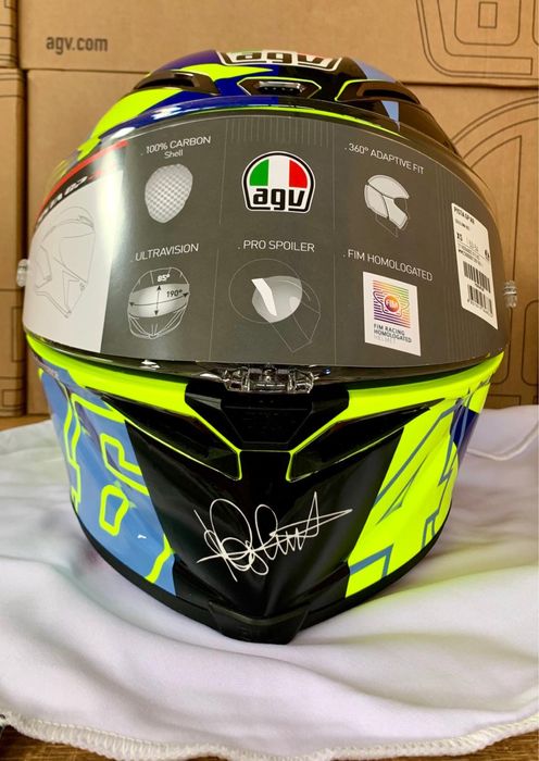 Casca agv pista Valentino Rossi