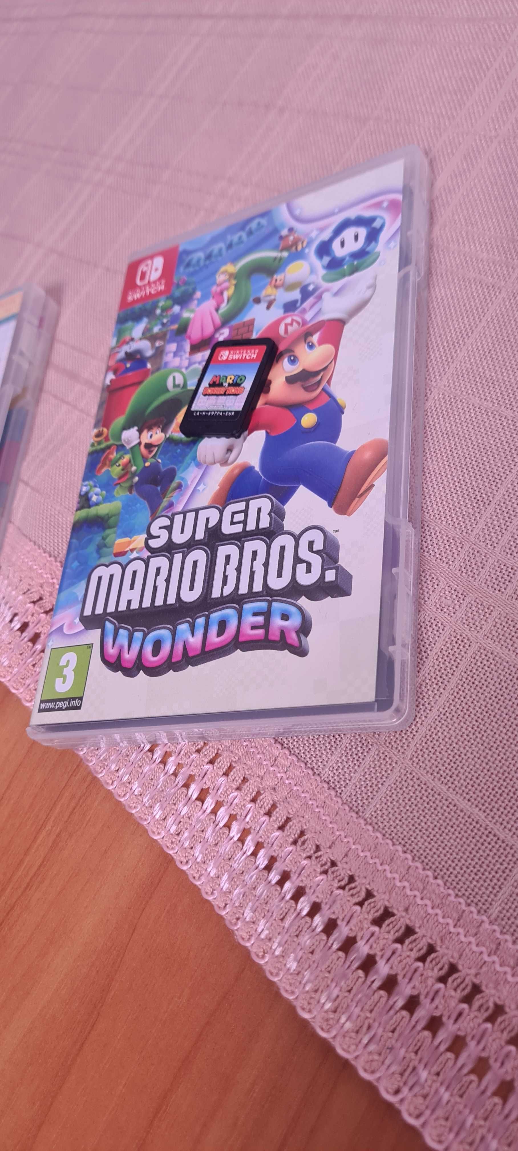 mario wonder de vanzare si snipperclips plis mario donkey cong