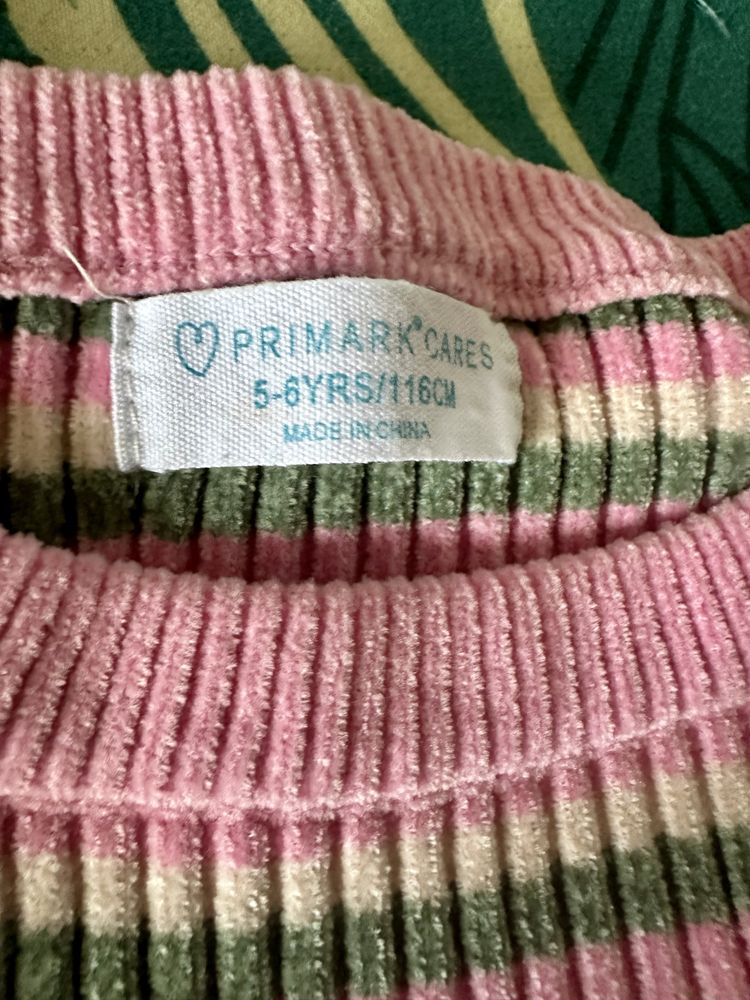 Pantaloni si pulovere Primark, 116 cm