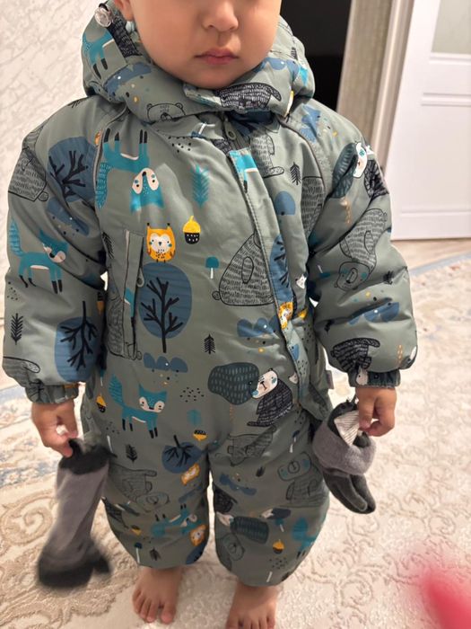 Детский зимний комбинезон