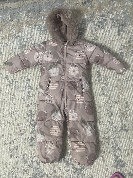 Детский зимний комбинезон 3-4 года