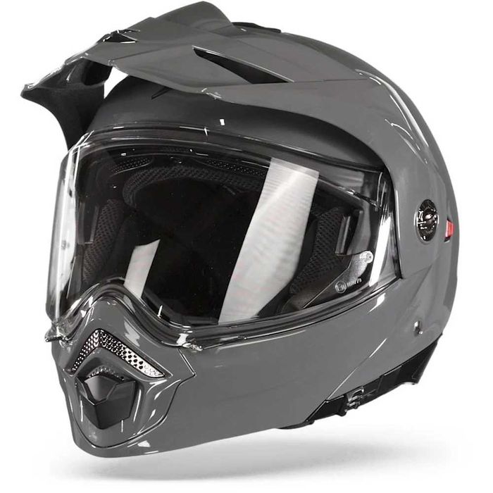 Отваряема мото каска SCORPION ADX-2 CEMENT GRAY,очила,S 55-56см.NEW