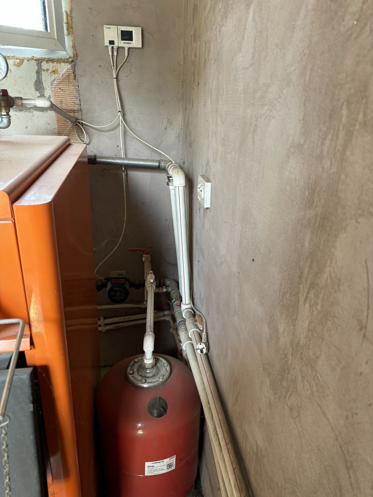 Cazan termic pe combustibil solid