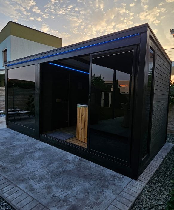 Monaco lux Spa 2in1 Sauna si ciubar acril