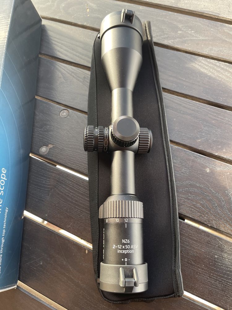 Luneta vanatoare Noblex Docter 2-12x50 cu tureta balistica ASV Germany
