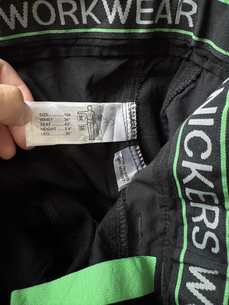 Мъжко! Чисто нов оригинален работен панталон Snickers 6905 7/8 pants