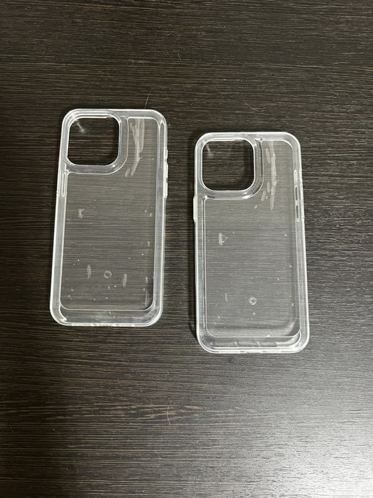 Прозрачные чехлы на iphone 15 pro max