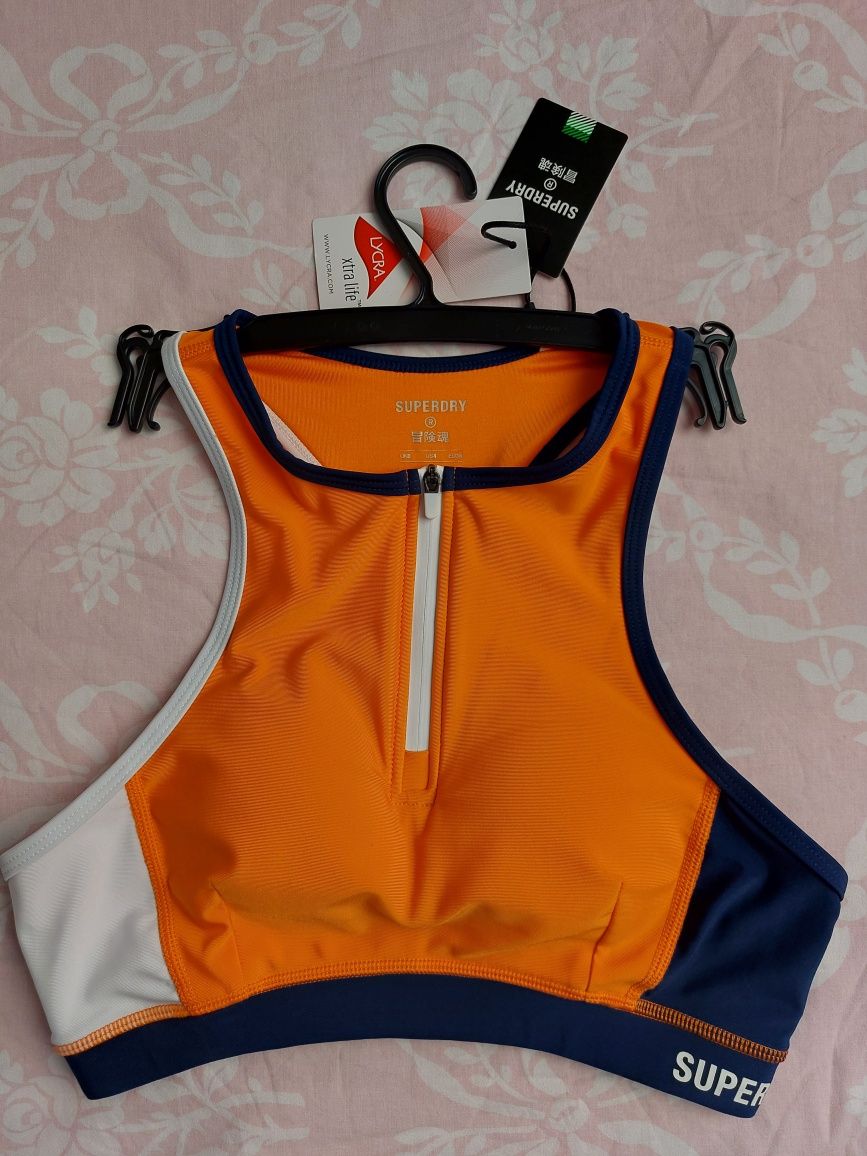 SUPERDRY sport bikini top
