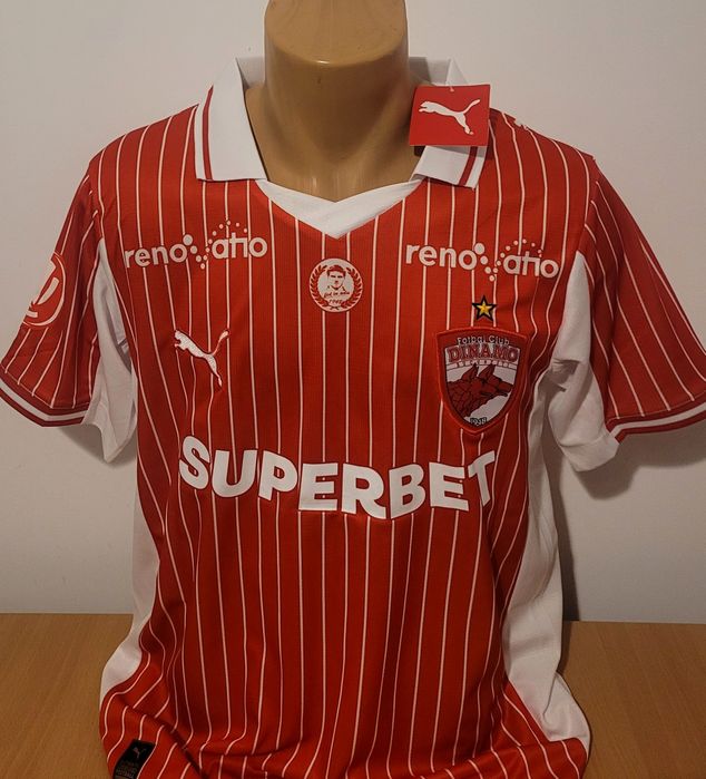 Tricou Dinamo Bucuresti Catalin Cirjan de colecție cadou etc