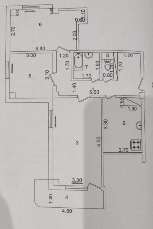 Авиасозлар 4 лисунова 3/6/12 75м² Евро