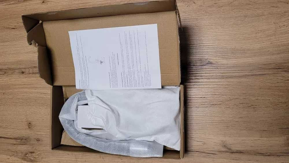 Baterie chiuveta bucatarie, neagra, flexibila