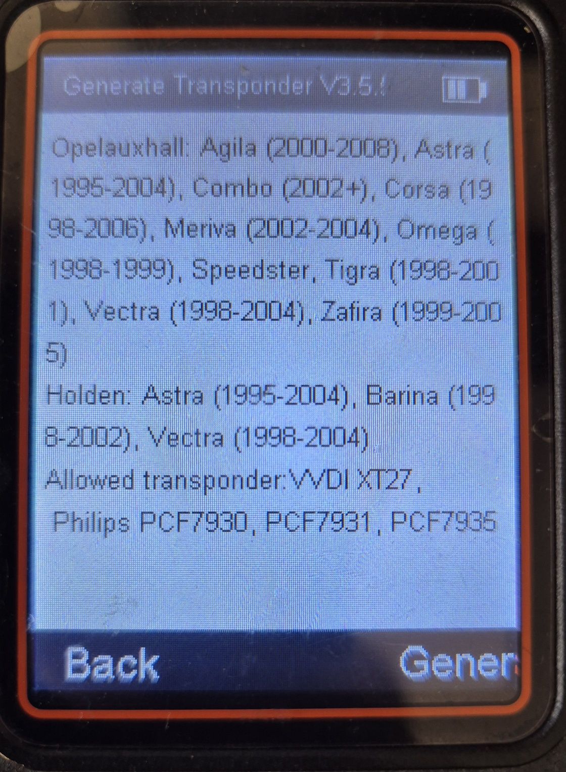 Транспондер чип id40 NXP оригинал pcf7935 за Opel