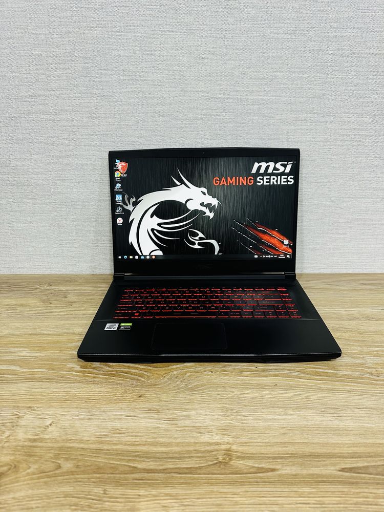 12 Ядерный MSI Gaming+GTX1650 Идеал состояние, Геймерский ноутбук