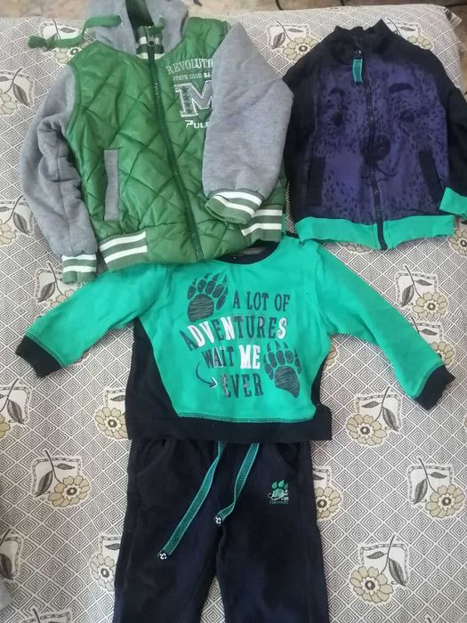 Вещи на мальчика 12-18 мес, рост 80 см