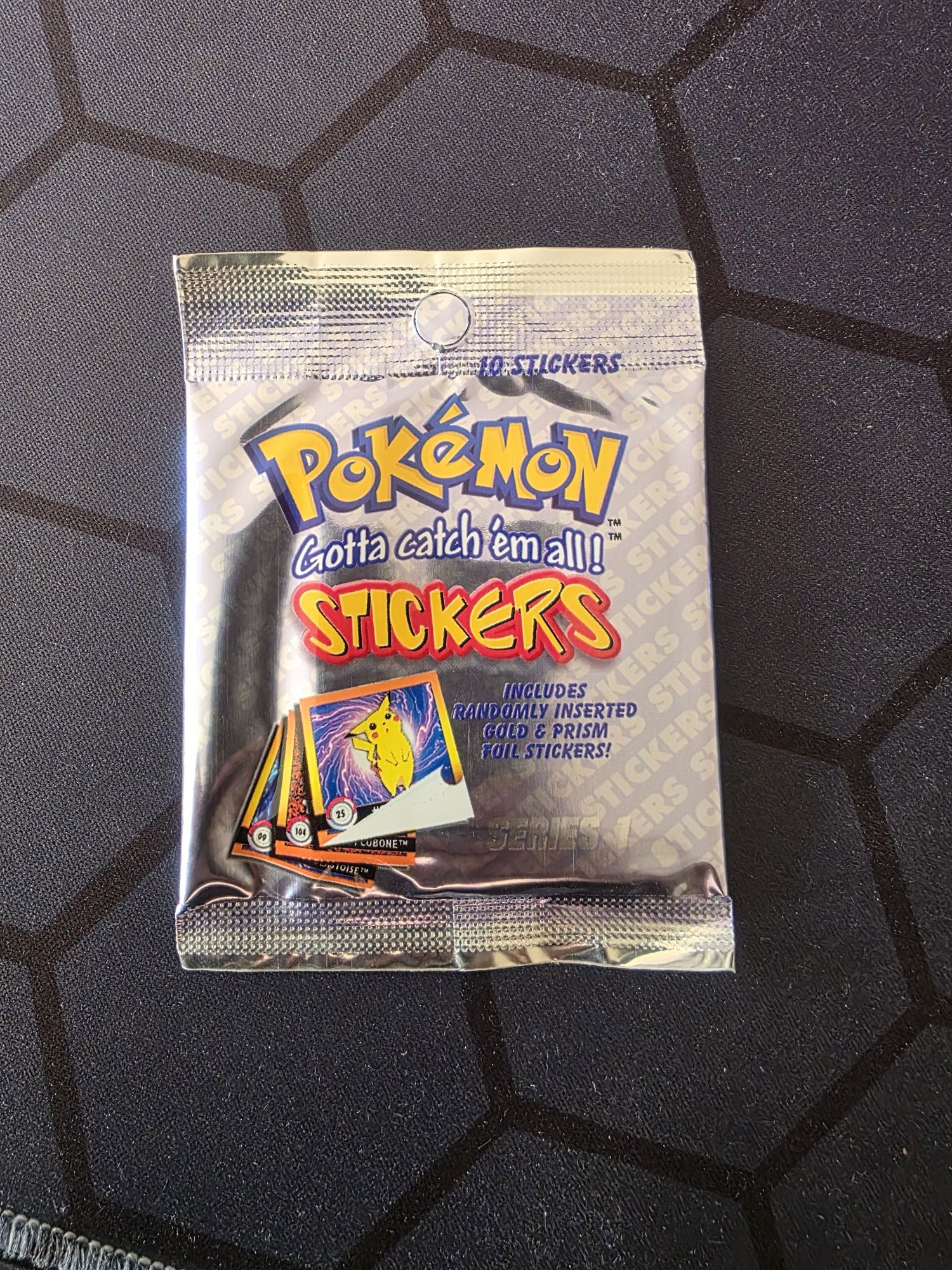 Покемон Стикери 1999 Pokemon Stickers Artbox Series 1