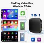 Промоция 3 в 1 CarPlay & Android Auto Гледай Netflix & YouTube