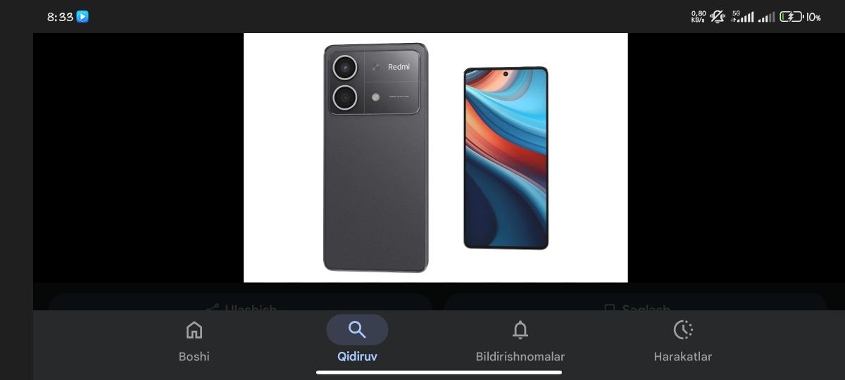 Redmi 13R pro birinchi qoʻl 1 yil boʻldi ishlatganimga