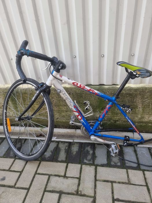 Bicicleta Cursieră copii decathlon nare ruată spate