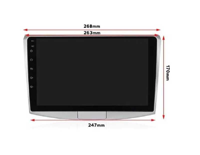 Navigație VW, B6,B7,CC, 6G RAM/ 128G ROM, 8core, MONTAJ INCLUS