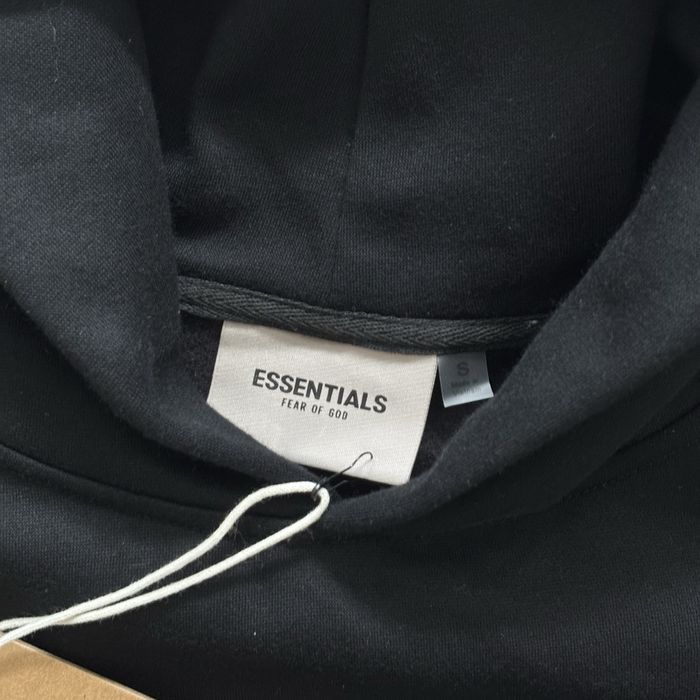 Essentials Black & Beige Hoodie - НОВИ