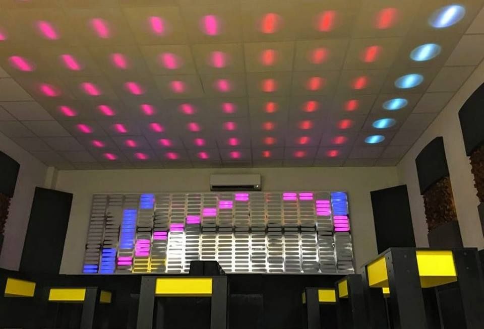 SPECTRUM Dual Line - Panou Pixel Led Club Disco Perete Lumini DMX 512