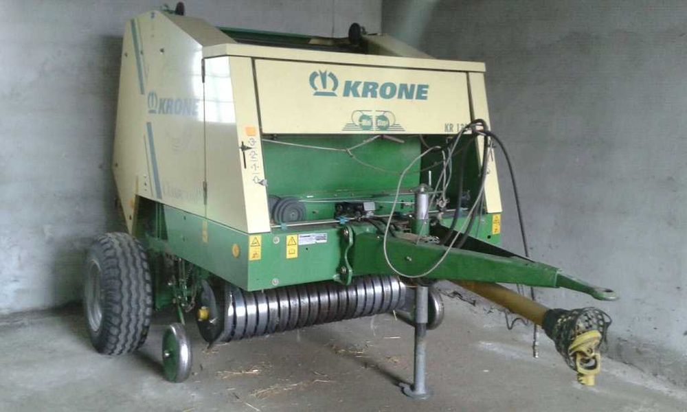 Presa balotiera Krone KR 125 apa plasa tocator 130 pickup 2m an 2015
