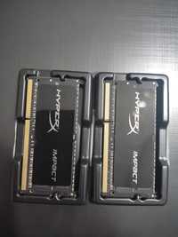 Kingston HyperX Impact 2x4 GB DDR3L 1600MHz SODIMM RAM
