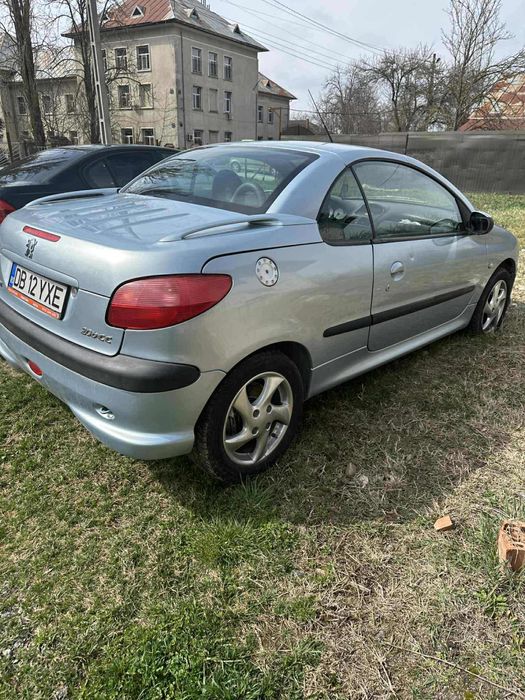 vand  peigeot 206 cc 16. benzina