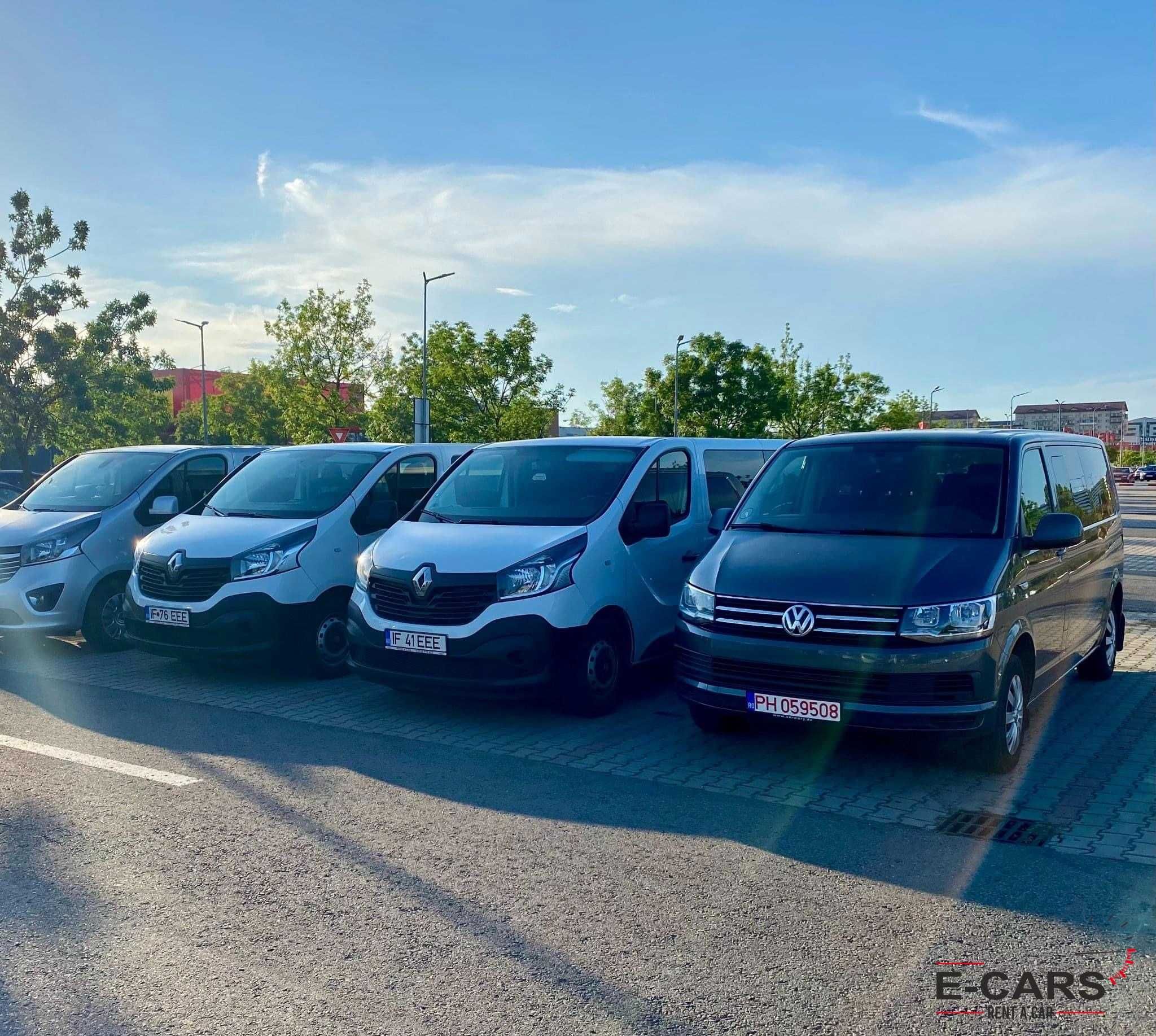 Inchiriere auto microbuz 8+1 locuri | Închirieri 7,8 & 9 locuri | RENT