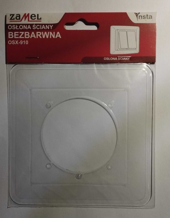 Накладка для защиты обоев под один выключатель или розетку.