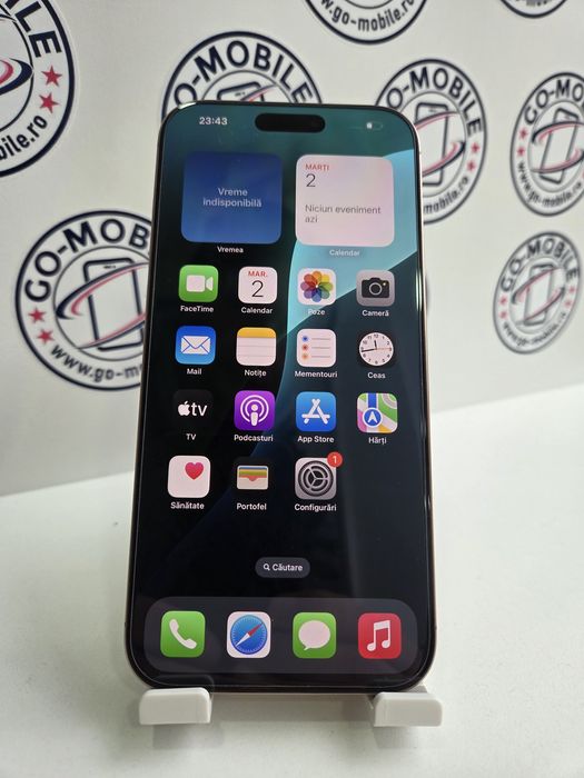 iPhone 16 Pro Max - 1TB - 100% Baterie - Garanție