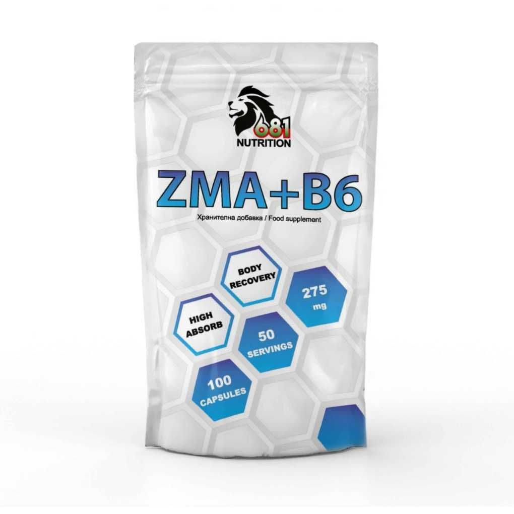 681 NUTRITION ZMA+B6  100 caps