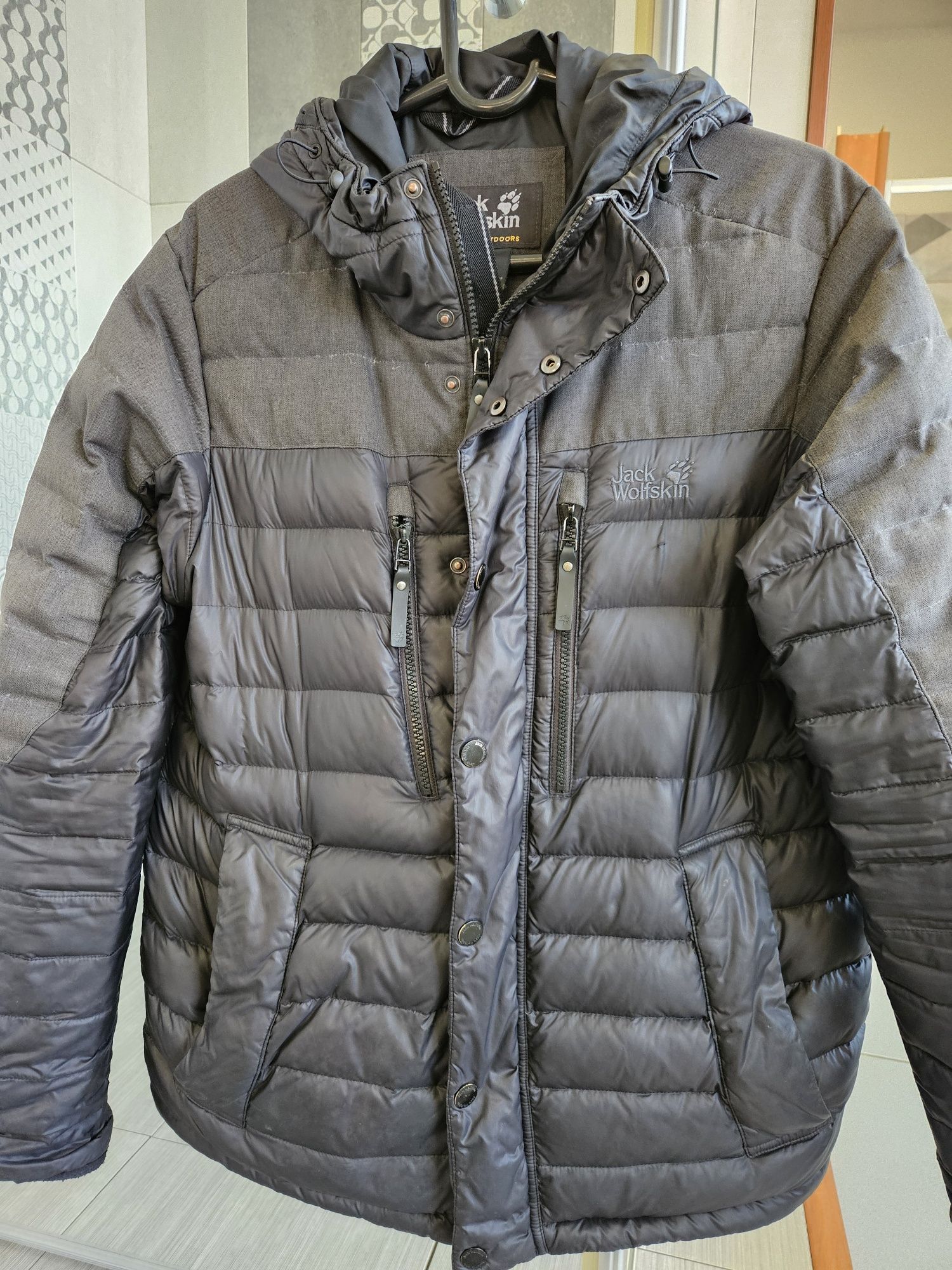 зимно мъжко яке jack wolfskin down night quality размер 48 м