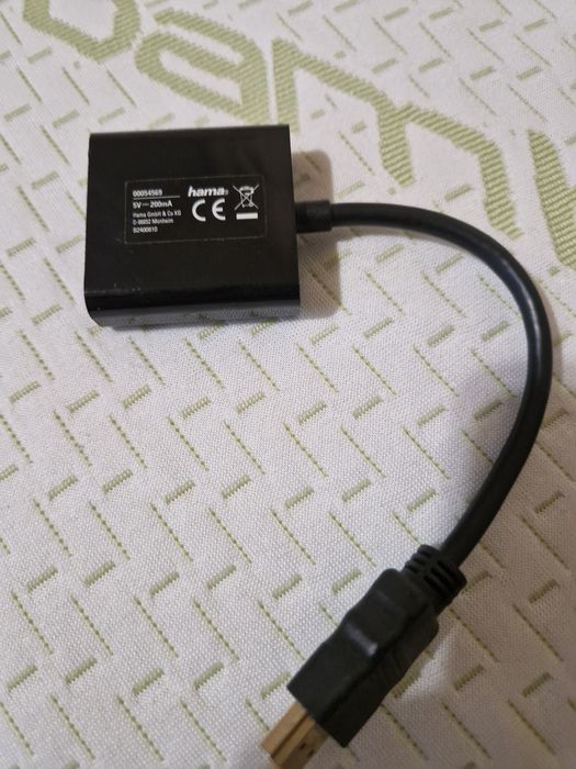 НОВ Адаптер от HDMI към VGA НАМА